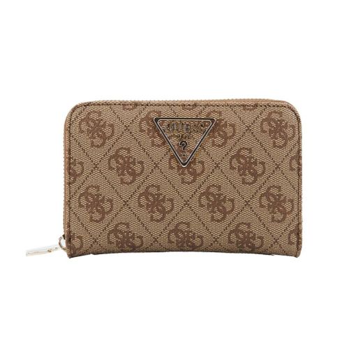 Guess LAUREL SLG M ZIP Colour Brun clair