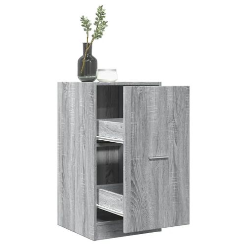 Armoire Apothicaire Sonoma Gris 40x41x77,5 Cm Bois D'ingénierie