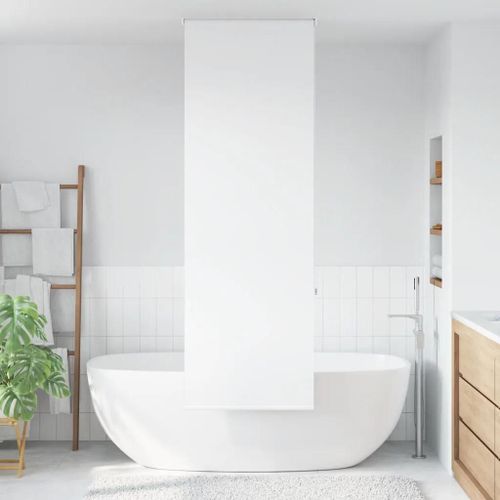 Store enrouleur de douche 80x240 cm largeur du tissu 76 cm