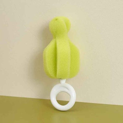 Brosse En Éponge Résistante À 360 ° Pour Bébé,Rotative,Pour Livres,Sucette,Pour Le Lavage Des Bouteilles,Outils De Nettoyage,1 Pièce - Type C