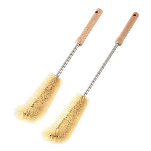 Brosse À Biberon À Long Manche En Bois,Brosses De Nettoyage Pour Biberons,Nettoyeur Pour Nourrissons,Thermos De Bière,Outils De Nettoyage Ménager De Cuisine - Type C31-A And B