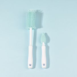 Brosse De Nettoyage De Bouteilles En Silicone,Sucette Pour Bébé,Épurateur De Paille,Grande Et Petite Brosse 360 ° Ensemble D'outils De Nettoyage De Cuisine Pour Le Lavage Des Tasses En Ver - Type B