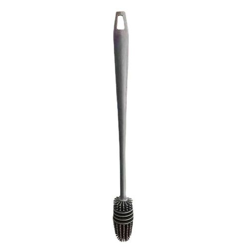 Brosse À Livres Multifonction De Qualité Alimentaire,Manche Long,Brosse À Bouteille De Lait,Nettoyeur De Verre,Épurateur De Tasse,Outil De Livres,Suspendu - Type Grey