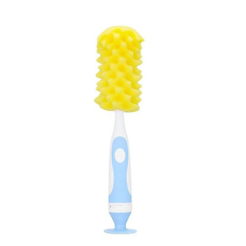 Brosse À Biberon Éponge 2 En 1 Avec Brosse À Tétons Et Tasse Unique En S,Brosse À Biberon Au Toucher Doux,Brosse De Nettoyage Multifonctionnelle - Type Blue