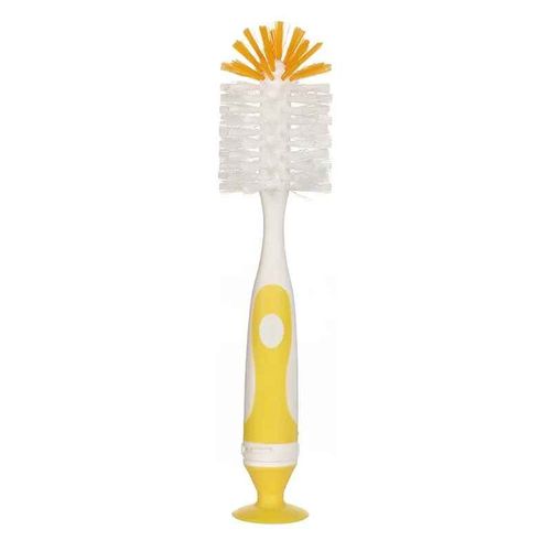 Ensemble D'outils De Nettoyage Pour L'alimentation,2 En 1,Bouteille De Lait En Nylon,Tasse,Brosse À Livres,Type De Support À Ventouse,Mère-Enfant - Type C117-Yellow