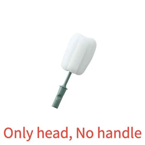Ensemble De Brosses De Nettoyage De Mamelon,Tasse De Sucette,Brosse De Bouteille En Silicone,Rotation À 360 Degrés,Tête Souple Portative Pour Bébé,Arrosage De Qualité Alimentaire - Type Green Head