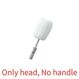 Ensemble De Brosses De Nettoyage De Mamelon,Tasse De Sucette,Brosse De Bouteille En Silicone,Rotation À 360 Degrés,Tête Souple Portative Pour Bébé,Arrosage De Qualité Alimentaire - Type White Head
