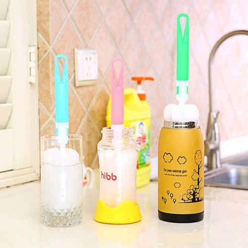 Brosses Pour Biberons En Éponge Populaire,Brosse Pour Biberons En Verre,Nettoyage De Cuisine,Outil De Nettoyage De Biberons