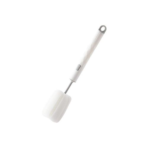 Éponge Amovible Biberon Tasse Brosse Longue Poignée Bouteille De Verre Lavage Nettoyage Brosses Nettoyant Goupillon Escova De Garrafa - Type White