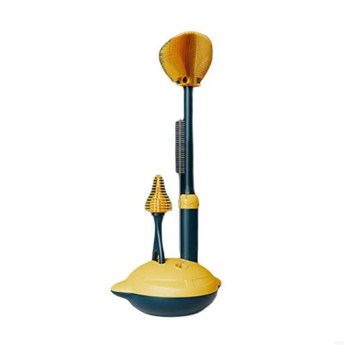 pinceaux à biberon à 3 pièces pratiques pour maison l'outil nettoyage d'utilisation des voyages - Type Shantou yellow