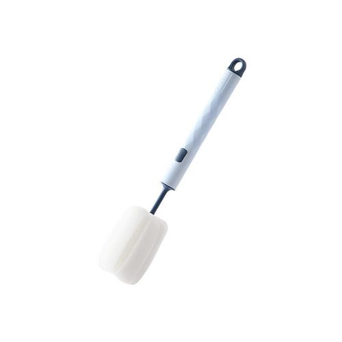 Brosse À Biberon Éponge Douce,Bouteille D'eau,Tasse En Verre,Outil De Nettoyage De Lavage,Épurateur Avec Poignée,Outil De Nettoyage De Cuisine - Type Blue
