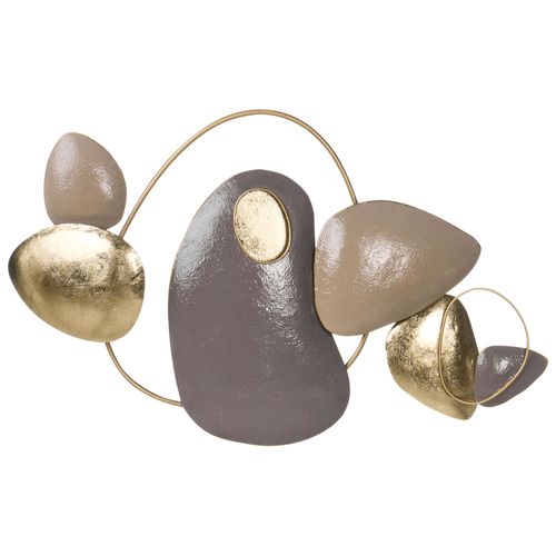 Décoration Murale Clane Métal 46 Cm Doré