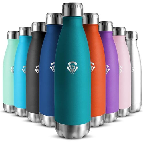 Bouteille Isotherme, Acier Inoxydable 18/8, Gourde Isotherme, 750ml Sans Bpa, Gourde Sport, Étanche Double Isolation, Gourde Inox Pour Le Camping, Les Gymnases, Sports De Plein Air