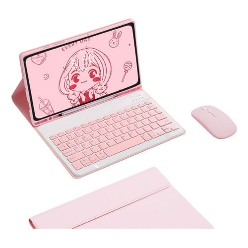 Étui + Clavier + Souris Pour Galaxy Tab A7 10.4