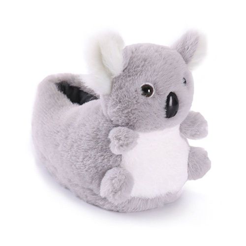 Hjlian Pantoufles En Peluche Triceratops Pour Hommes Et Femmes, Pantoufles D'interieur En Coton, Motif Dessin Anime, Automne Et Hiver