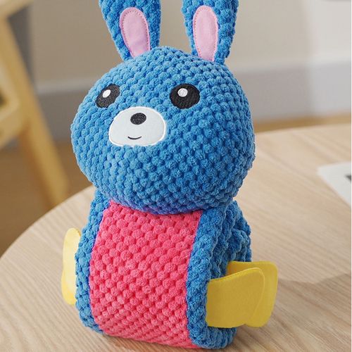 Hjlian Jouet Pour Chien Qui Renifle Et Cache De La Nourriture, Pour Dresser Les Chiots Et Les Animaux De Compagnie, Resistant Aux Morsures (Lapin Brun)