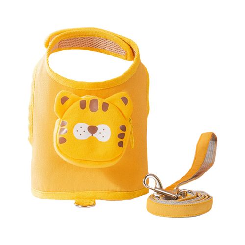 Hjlian M-Medium (Poids Recommande 6-9 Chats) Corde De Traction Petit Gilet Tigre Ceinture De Traction Pour Chat Petit Sac A Dos Pour Chien Laisse Pour Chien Chaine
