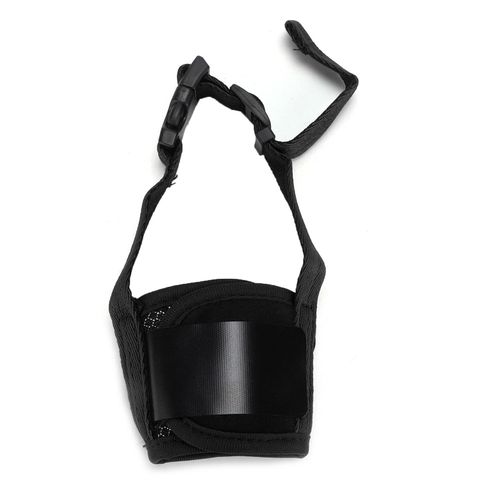 Hjlian Museliere Pour Chien Confortable, Reglable, Facile A Porter, Facile A Nettoyer, Anti-Morsure Et Anti-Ingestion, Museliere Xl Noire