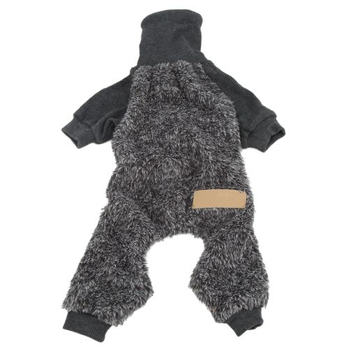 Hjlian Pull En Tricot A Col Haut Pour Chien, Vetement D'hiver Doux Et Chaud Pour Chiots, Taille M