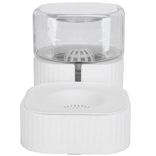 Hjlian Distributeur Automatique D'eau Et De Nourriture Pour Chats, Grande Capacite De 1,8 L