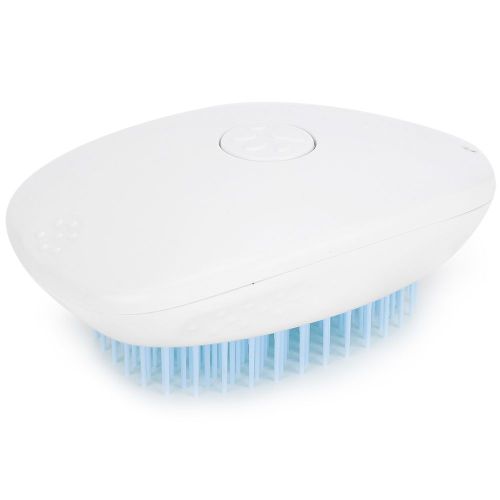 Hjlian Peigne Pour Chat En Forme De Goutte D'eau, Outil De Toilettage Pour Eliminer Les Poils Flottants, Brosse Automatique Pour La Perte De Poils, Bleu