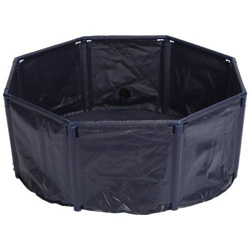 HJLIAN Piscine pliable pour chiens, piscine portable en PVC, baignoire interieure et exterieure pour chiens, chats et enfants, 30/80 cm