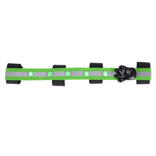 Hjlian Bandeau De Sport De Plein Air Pour Cheval, Bande Decorative A Led, Fournitures D'exercice D'equitation Pour Animaux De Compagnie, Vert