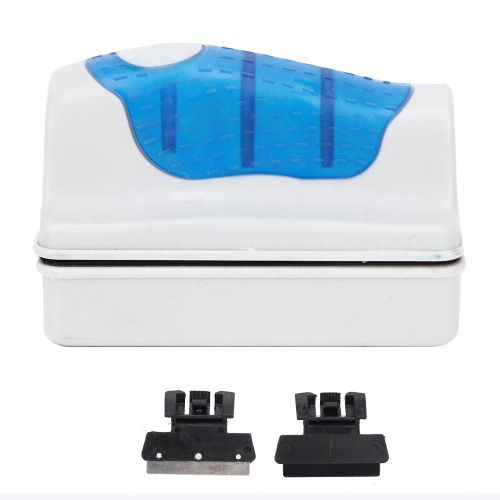 Hjlian Brosse Magnetique Double Face Pour Aquarium, Grattoir Flottant Pour Vitres, Outil De Nettoyage Zy-01l