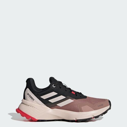Chaussures De Trail Running Terrex Soulstride Rain.rdy Adidas Warm Clay Putty Mauve Pure Ruby