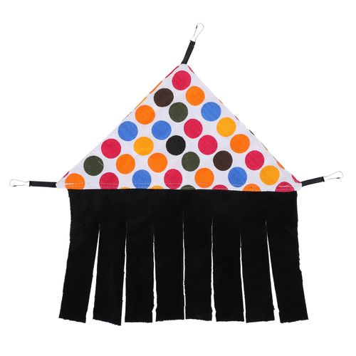 Hjlian Tente De Cachette Pour Petits Animaux, Hamac, Lit De Couchage, Cage Cachee Pour Hamster, Cochon D'inde (Couleur Camouflage Leopard S + Sept Couleurs)