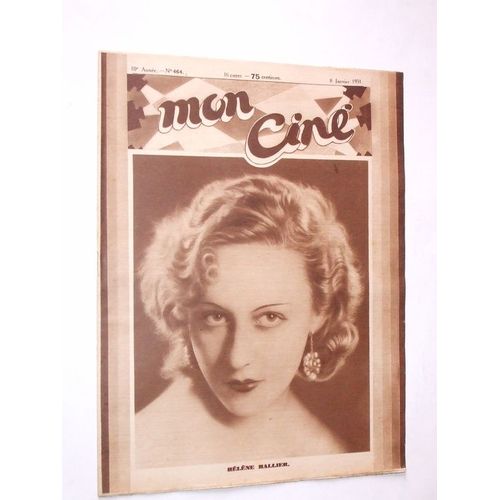 Mon Ciné  N° 464 : Helene Hallier