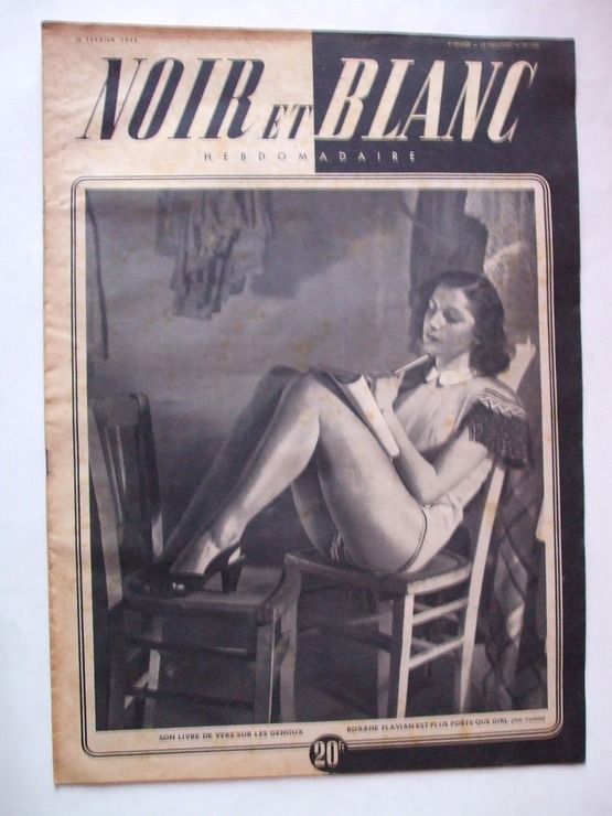Noir Et Blanc  N° 158 : Roxane Flavian Est Plus Poète Que Girl