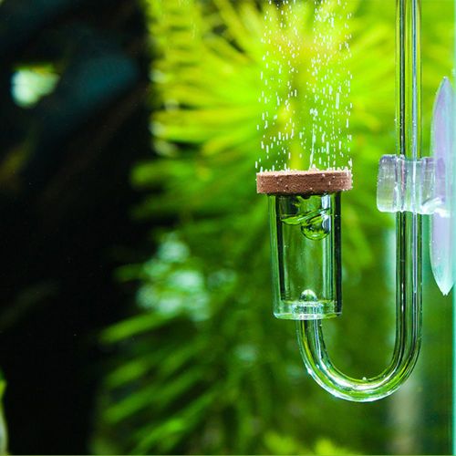 Hjlian Diffuseur De Co2 En Acrylique Transparent, Atomiseur, Compteur De Bulles Pour Plantes D'aquarium, Eau, Herbe