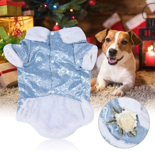 Hjlian Costume D'hiver En Coton Pour Chien, Mignon, Style Chinois, Tang, Vetements Pour Petits Chiens, Chiots, Manteau, Tenue