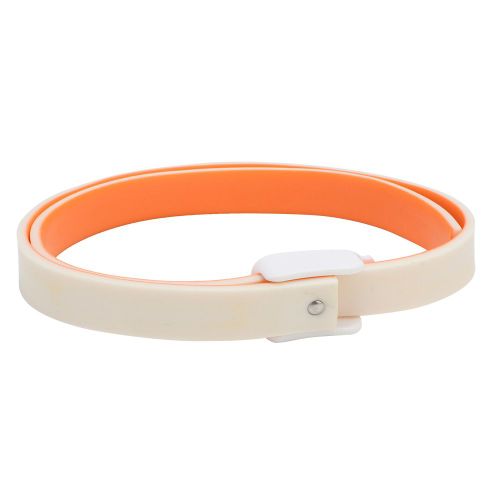 Hjlian Collier Anti-Insectes Et Anti-Tiques Reglable Pour Chat Et Animal De Compagnie, Protection 8 Mois, Orange (S)