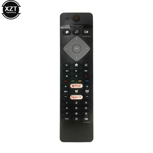 BRC 0884402 /01 télécommande de remplacement pour Philips Ambilight 4K Smart LED TV 75PUS6754/12 65PUS6754/12 65PUS6704/12 55PUS6754-Noir
