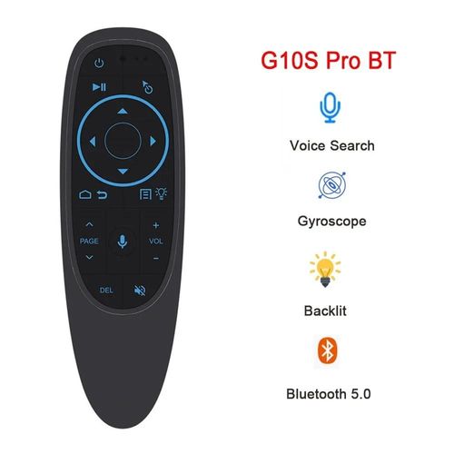 Télécommande vocale Air Mouse, gyroscope sans fil, apprentissage IR pour Android TV Box PC, G10S, G10SPRO, G10BTS, G10SPROBT, 2.4G-G10S Pro BT