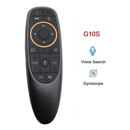 Télécommande vocale Air Mouse, gyroscope sans fil, apprentissage IR pour Android TV Box PC, G10S, G10SPRO, G10BTS, G10SPROBT, 2.4G-G10S
