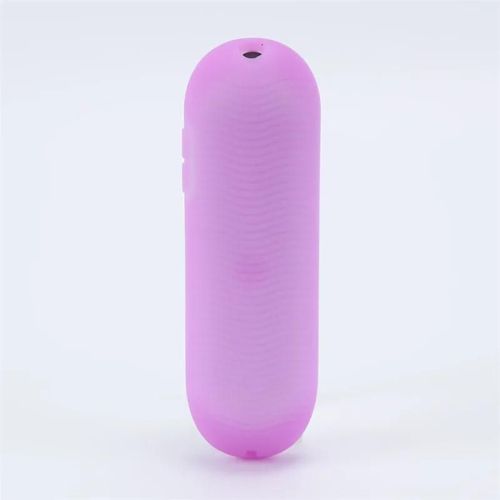 Étui de protection en Silicone pour télécommande SmartTV Google Chromecast 2020, antidérapant, souple et Durable, coque de protection antichoc-Glow Violet