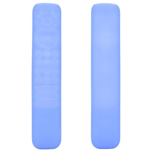 Housse de protection pour télécommande en Silicone, avec lanière, antidérapante, pour télécommande de télévision, tout compris pour télécommande vocale TCL RC902V FMR1-babyBleu