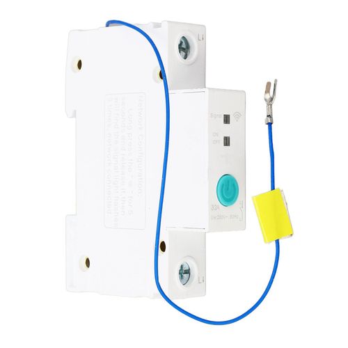 XYONG Disjoncteur Wi-Fi 1P 230 V, rail DIN, interrupteur intelligent pour application Ewelink, centres commerciaux, 32 A