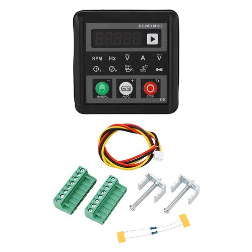 XYONG Controleur de groupe electrogene pour moteur diesel a essence, module de controle automatique de generateur 8 a 36 V