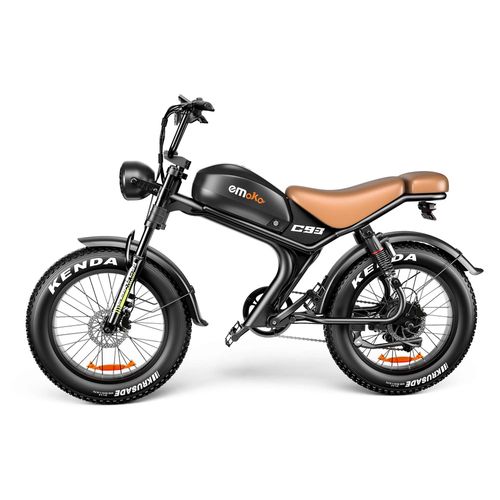 Vélo Électrique Emoko C93 - Moteur 1000w Batterie Amovible 20ah - Autonomie 80km Shimano 7 Vitesses 20'
