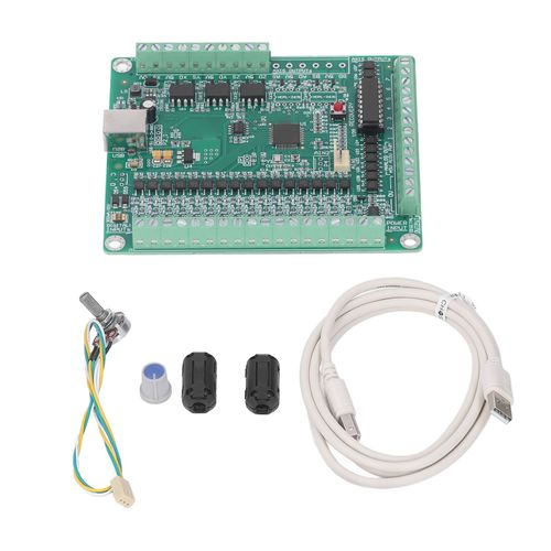 XYONG Carte controleur de mouvement USB 3 axes 500 kHz, 7 sorties numeriques universelles, DC12-24 V