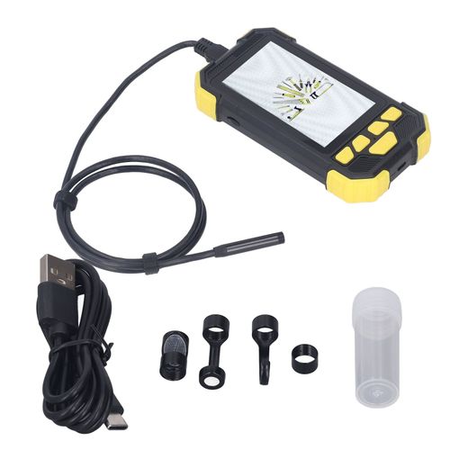 XYONG Endoscope numerique HD portable avec ecran de 4,3 pouces, objectif de 8 mm, pour reparation de tuyaux, industrie automobile, 3,5 metres