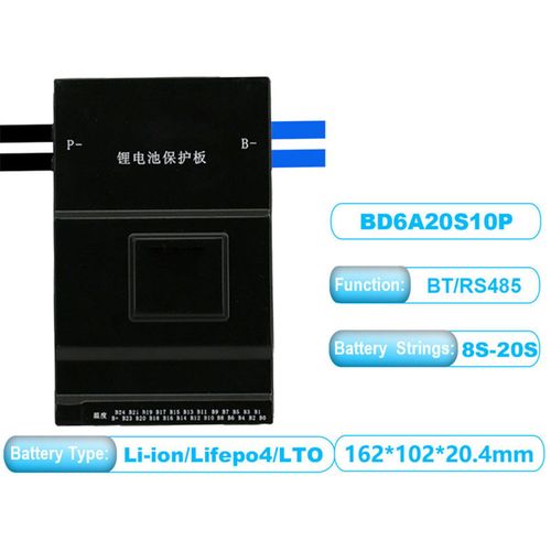XYONG Carte de protection intelligente pour batterie au lithium, 8 a 24 chaines, BMS pour batterie Li-ion