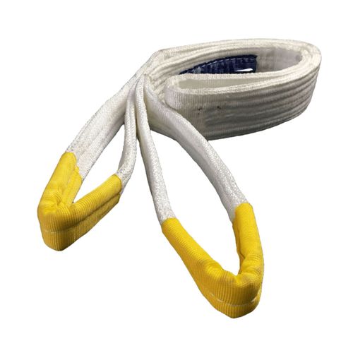 XYONG Sangle de levage plate en fibre de polypropylene, resistante aux acides et aux alcalis, sangle de levage pour grue industrielle, 3T3M