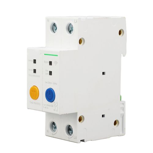 XYONG Disjoncteur Wi-Fi 2P AC230V, 40A, avec telecommande, surveillance en temps reel et montage sur rail DIN