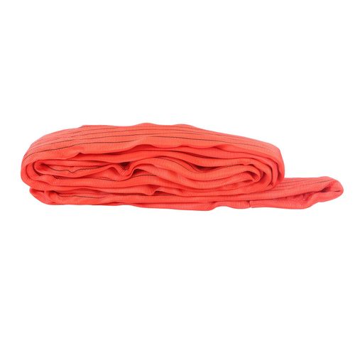 XYONG Sangle de levage en polyester rouge, 5 tonnes, 3 metres, pour le transport