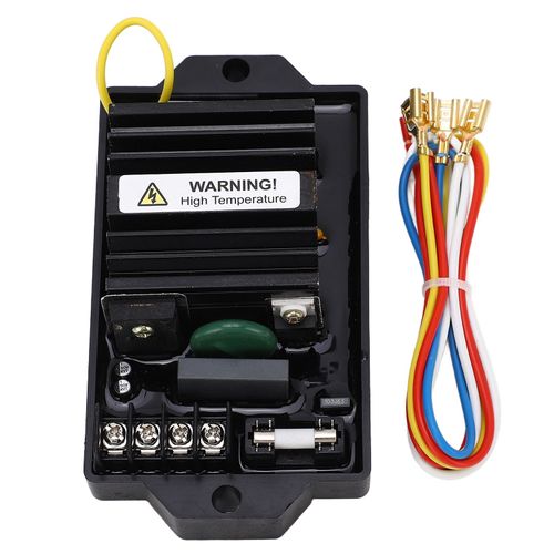 XYONG Regulateur de tension automatique 20 A, generateur d'excitation sans balais, module regulateur de tension pour groupe electrogene diesel AVR 0-115 V CC